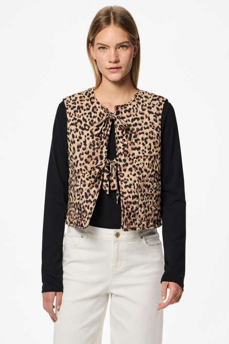 Pieces pcsaria short vest